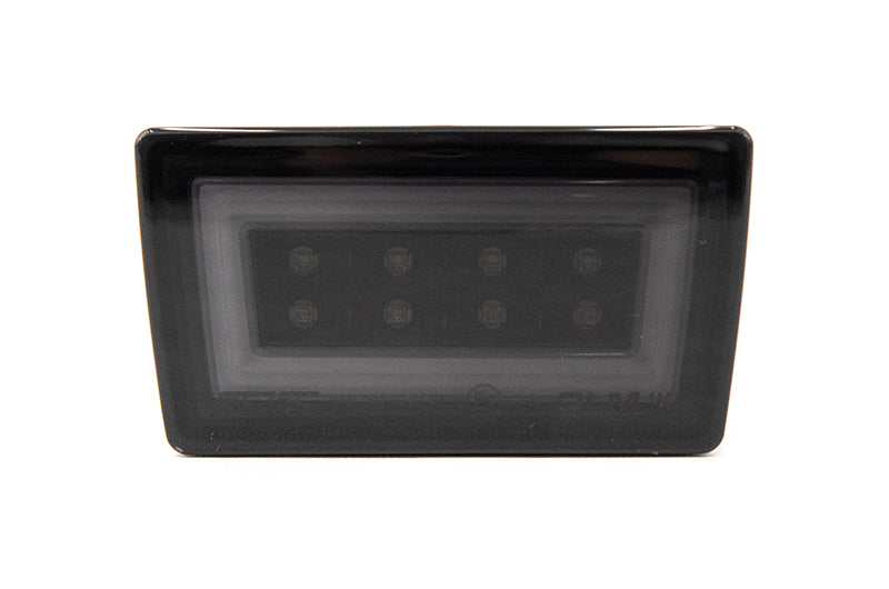 OLM F1 NB+R V2 (Smoke Lens, Gloss Black Base, White Bar) - 2015-2020 WRX / STI - Graveyard Performance