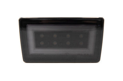 OLM F1 NB+R V2 (Smoke Lens, Gloss Black Base, White Bar) - 2015-2020 WRX / STI - Graveyard Performance