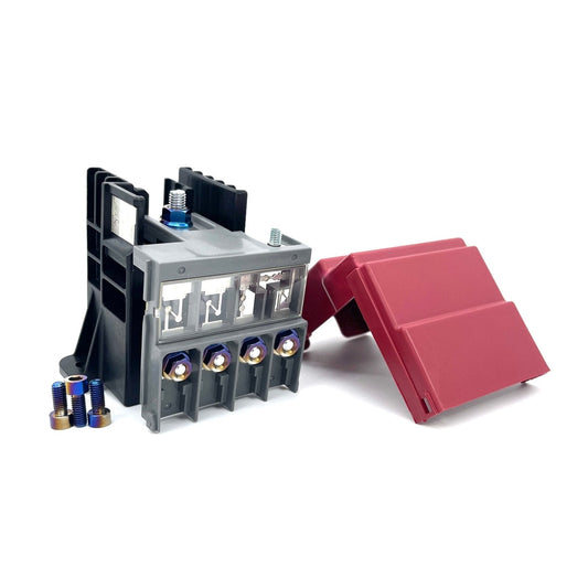 OEM Titanium Battery Relocation Kit (Evo 7-9/Universal)
