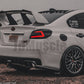 JDMuscle [15-21 WRX/STI w/ OEM STI Wing] Tanso Carbon Fiber Wing Gurney Flap V2 - Different Carbon available