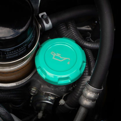 Billetworkz Oil Filler Cap - Subaru (2002+) - Graveyard Performance