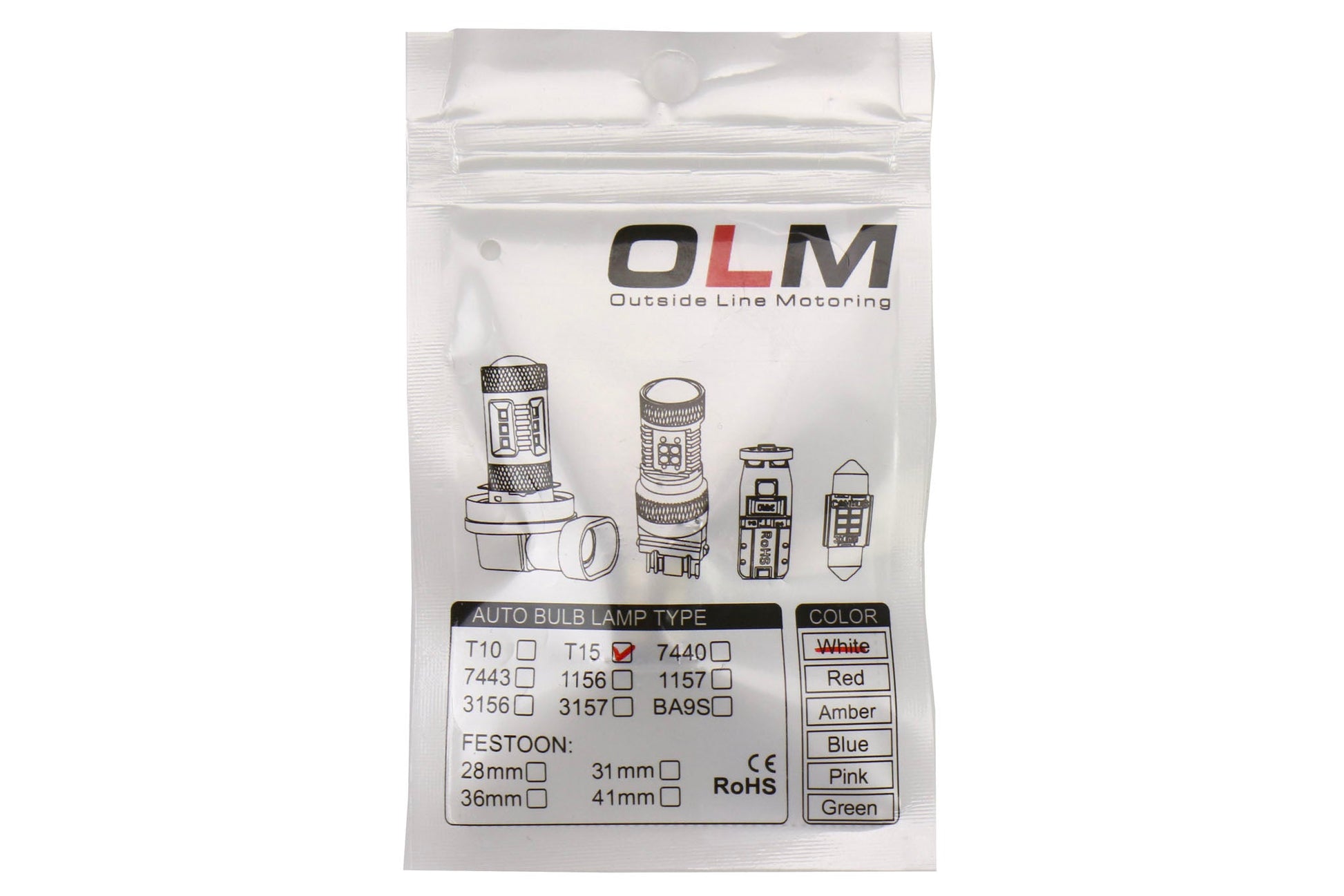 OLM Vision Circuit T15 White Bulb - Graveyard Performance