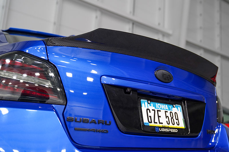 OLM RD2 Style Carbon Fiber Duckbill Spoiler - 2015-2021 WRX/STI - Graveyard Performance