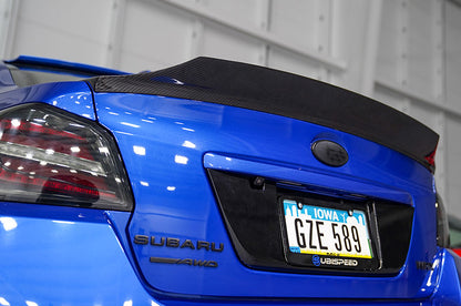 OLM RD2 Style Carbon Fiber Duckbill Spoiler - 2015-2021 WRX/STI - Graveyard Performance