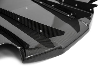 OLM Half Carbon VA Style Rear Diffuser - 2015-2020 WRX / STI