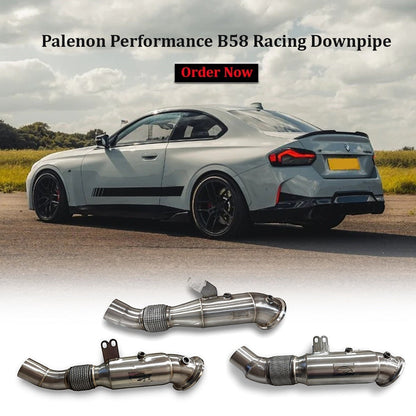 Palenon Performance Supra & BMW B58 Racing Downpipe - M340i, M440i, M240i, 340i, 440i, 540i, 640i, 740i, X3, X4, X5