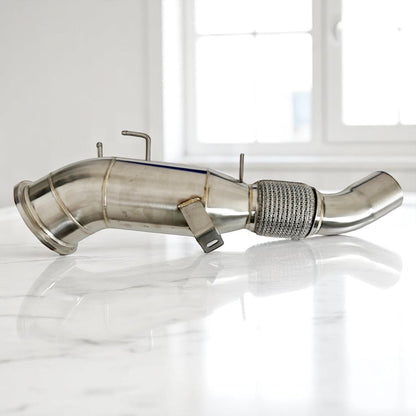 Palenon Performance 5 Inch Gen 3 BMW B58TU2 Racing Downpipe - M340i, M440i, 540i, 740i, X3, X5, X6, X7