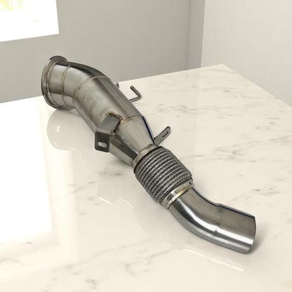 Palenon Performance 5 Inch Gen 3 BMW B58TU2 Racing Downpipe - M340i, M440i, 540i, 740i, X3, X5, X6, X7