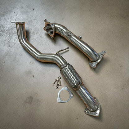 Palenon Performance Racing Downpipe For 2016-2021 Honda Civic 1.5L FK7, FC1, FC3