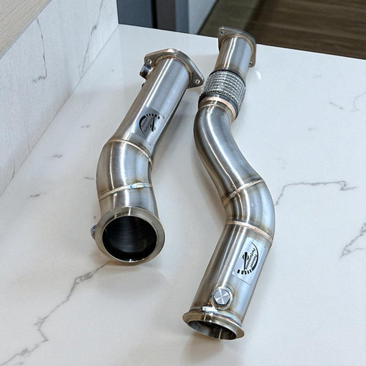 Palenon Performance S58 Race Downpipe For BMW M3 G80, M2 G87, M4 G82 / G83
