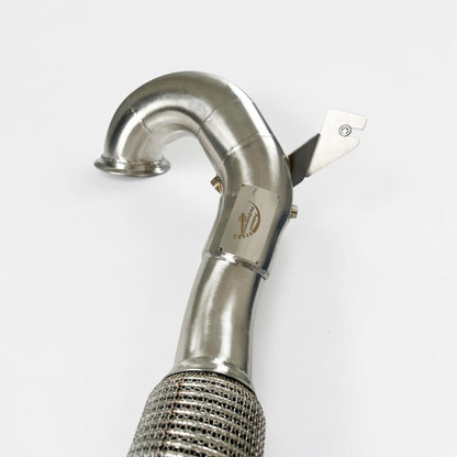 FWD Audi 8Y A3 Race Downpipe & VW MK8 GTI Race Downpipe - Palenon Performance