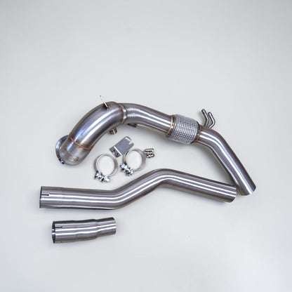AWD Audi 8Y S3 Race Downpipe & VW MK8 Golf R Race Downpipe - Palenon Performance