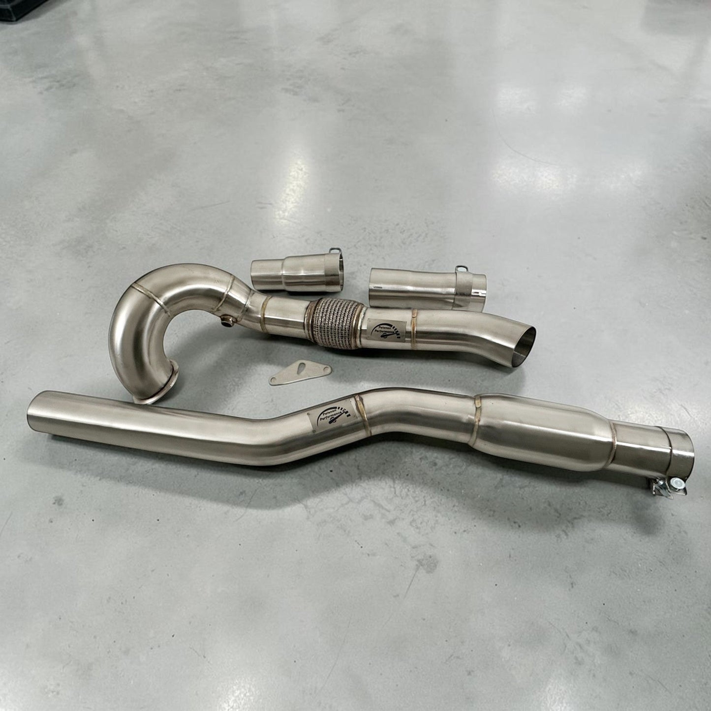 Palenon Performance AWD 2.0T VW MK7 Golf R Race Downpipe (Catless and Catted)