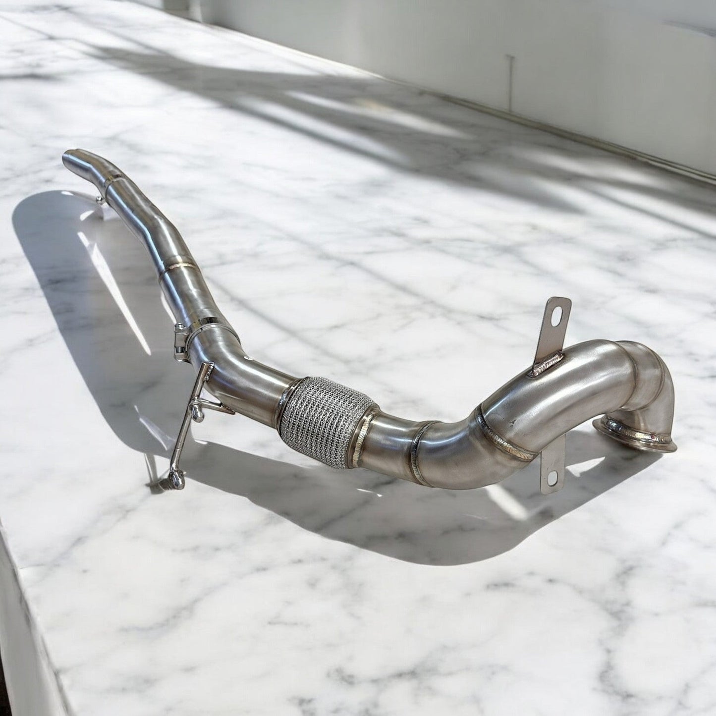 Palenon Performance AWD 2.0T VW MK7 Golf R Race Downpipe (Catless and Catted)