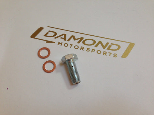 Damond Motorsports Mazda Turbo Oil Restrictor Banjo Bolt