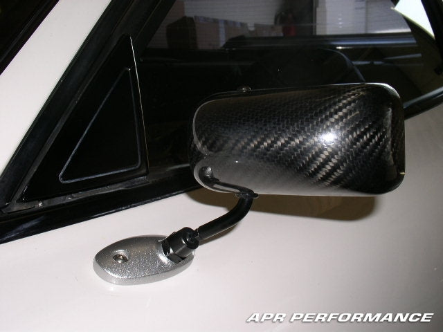APR Performance Carbon Fiber Mazda RX7 Carbon Fiber Formula GT3 Mirrors 1993 - 1995