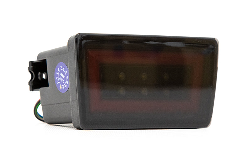 OLM F1 NB+R V2 (Smoke Lens, Gloss Black Base, Red Bar) - 2015-2020 WRX / STI - Graveyard Performance