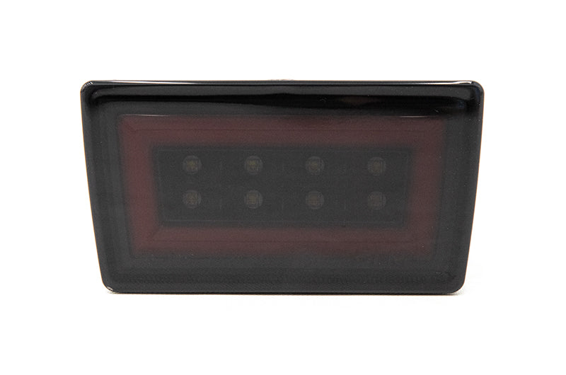 OLM F1 NB+R V2 (Smoke Lens, Gloss Black Base, Red Bar) - 2015-2020 WRX / STI - Graveyard Performance