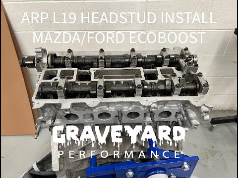 Overspeed Motorsports L19 Head Stud Kit Mazdaspeed 3 & 6 / Focus Ecoboost