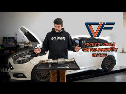 CVFab Catted Downpipe for Focus ST 2013+