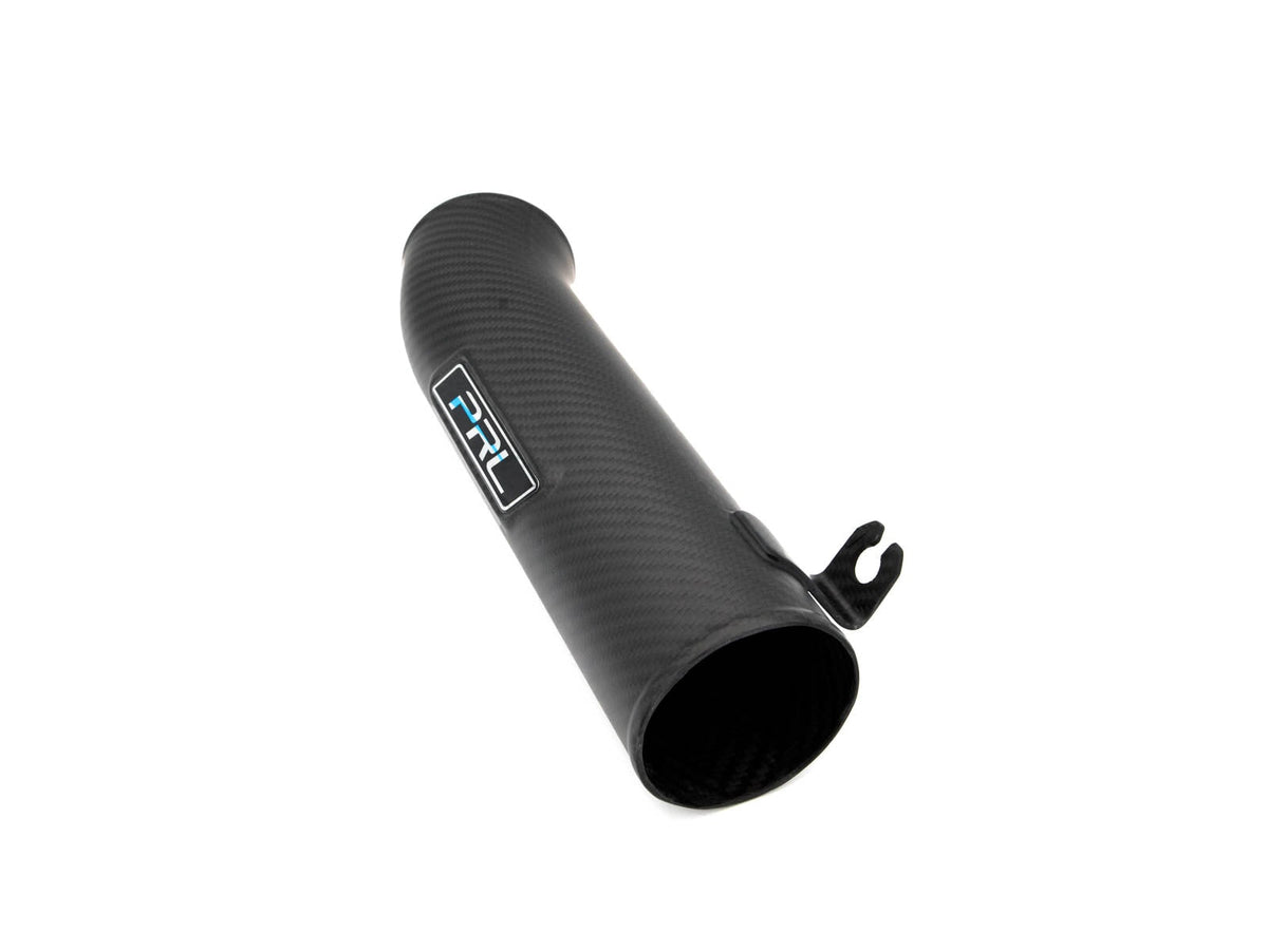 PRL Motorsports Matte Carbon Fiber Inlet Pipe – Tube Only - 2022+ Honda Civic / 2023+ Acura Integra 1.5T (11th Gen) - Graveyard Performance