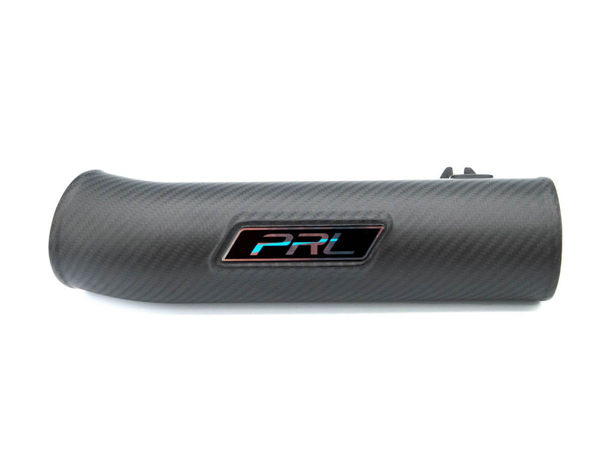 PRL Motorsports Matte Carbon Fiber Inlet Pipe – Tube Only - 2022+ Honda Civic / 2023+ Acura Integra 1.5T (11th Gen) - Graveyard Performance