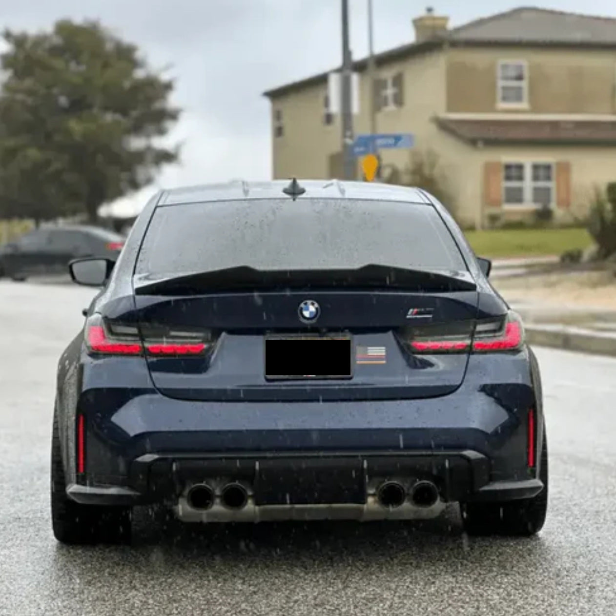 PSM Trunk Spoiler For BMW G80 M3 & G20 - Carbon Fiber - Graveyard Performance
