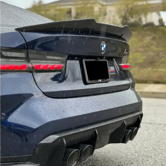PSM Trunk Spoiler For BMW G80 M3 & G20 - Carbon Fiber - Graveyard Performance