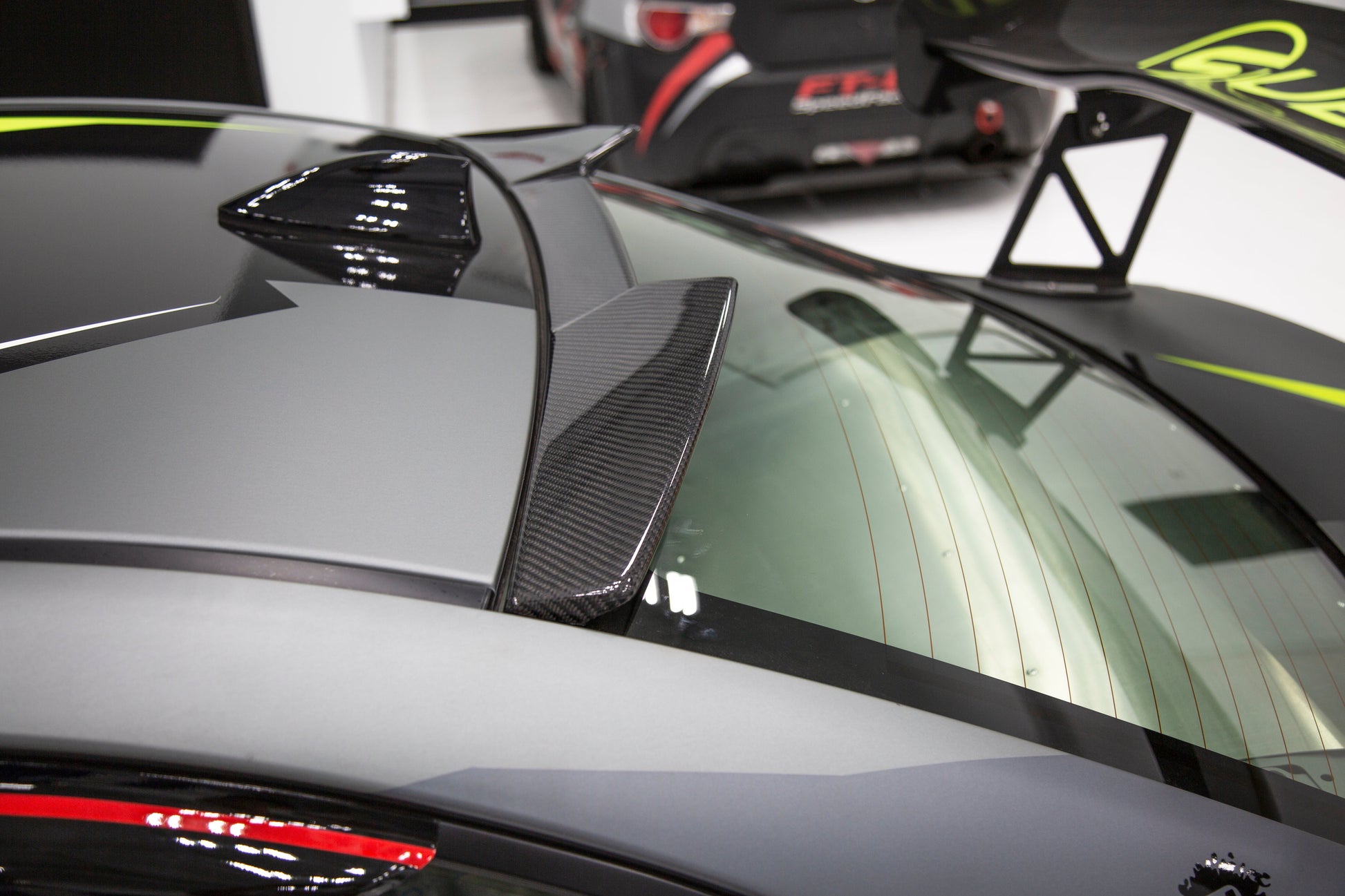 OLM ATAK Carbon Fiber Roof Spoiler - 2015-2021 Subaru WRX / STI - Graveyard Performance