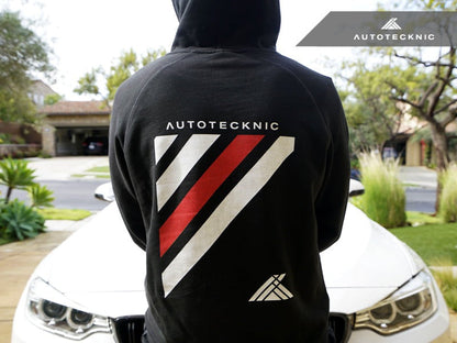 AutoTecknic Official Premium Hoodie - Black - Graveyard Performance