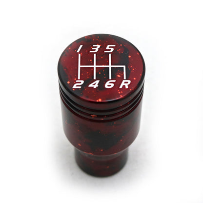 Billetworkz Cosmic Space Shift Knob - 6 Speed Jail-Prison Engraving for Subaru - Graveyard Performance