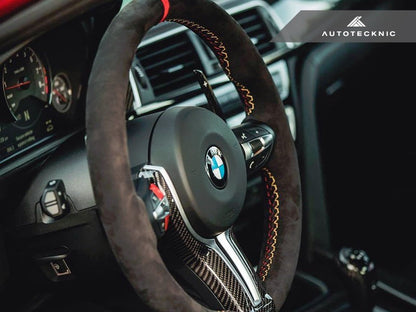 AutoTecknic Dry Carbon Battle Version Shift Paddles - F87 M2 | F80 M3 | F82/ F83 M4 | F10 M5 LCI | F06/ F12/ F13 M6 | F85 X5M | F86 X6M - Graveyard Performance