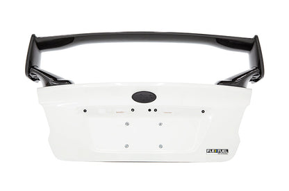 OLM Carbon Fiber OEM STI Style Spoiler with Carbon Bases - 2015-2021 Subaru WRX / STI - Graveyard Performance
