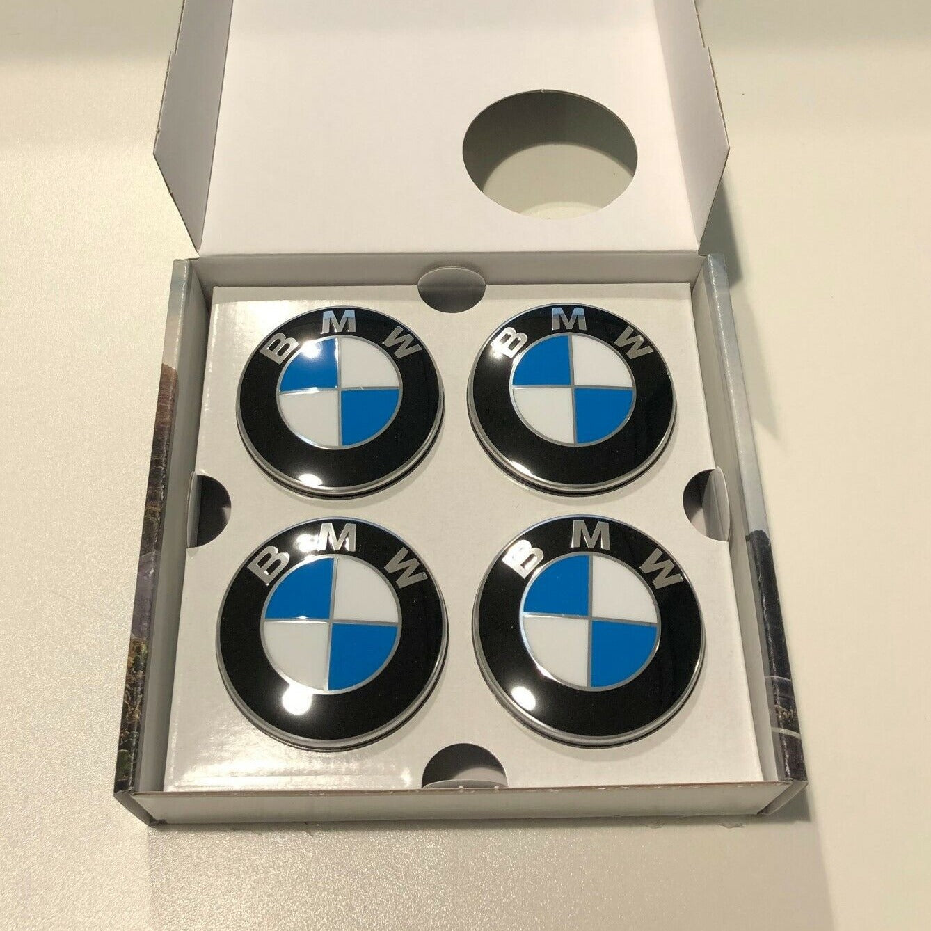 Genuine OEM BMW Floating Wheel Center Caps (Set of 4) - 5x120/ 5x112 - Graveyard Performance