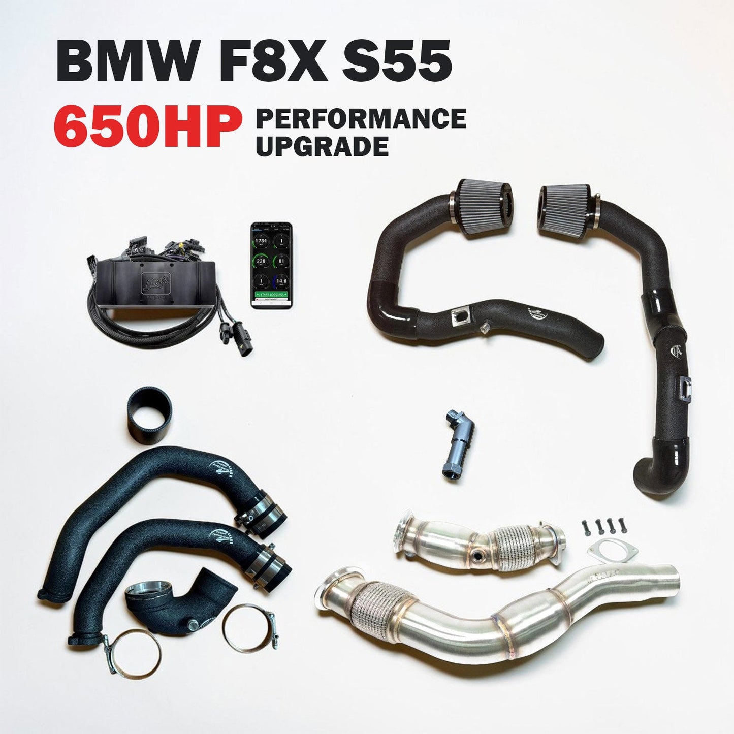 Palenon Performance 650HP Performance Upgrade For S55 BMW F87 M2, F80 M3, F82 M4