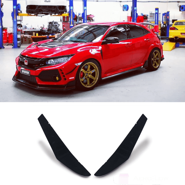 2017-2021 Honda Civic Type R V1 Canards