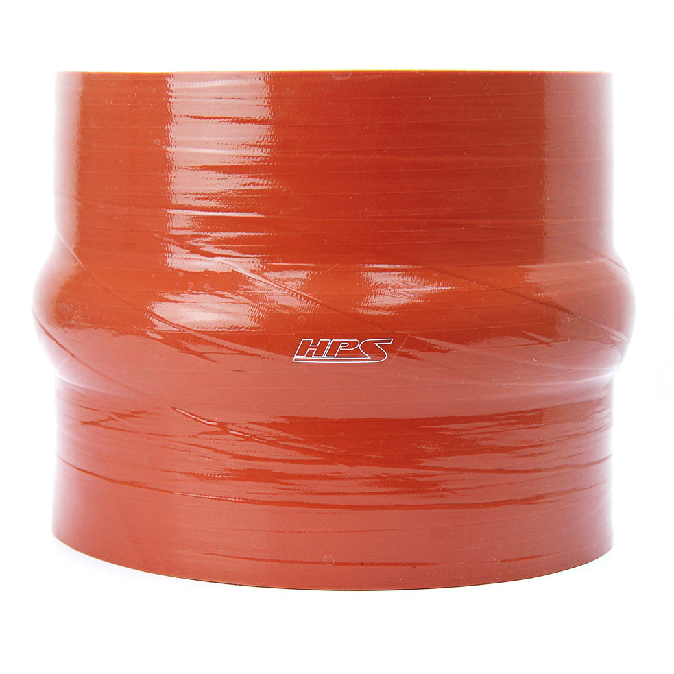 HPS 7 inch ID 6 inch Long Ultra High Temp 6-ply Aramid Reinforced Silicone Hump Coupler Hose 178mm ID 152mm Length