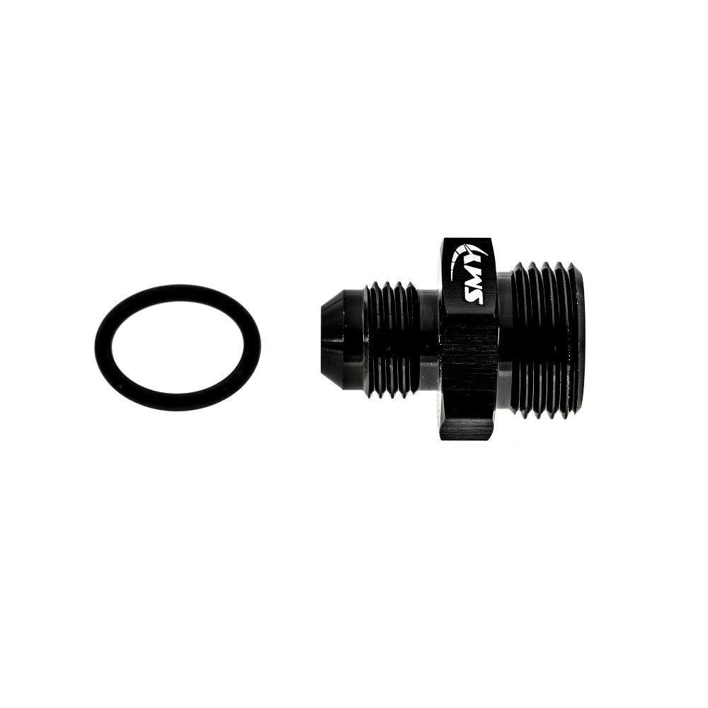 SMY 6an Flare to 8an Straight Cut w/ O-Ring Adapter Fitting - Lifetime Warranty - Graveyard Performance
