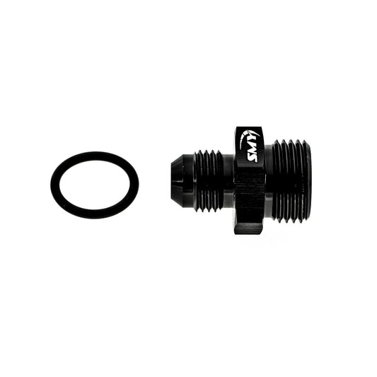SMY 6an Flare to 8an Straight Cut w/ O-Ring Adapter Fitting - Lifetime Warranty - Graveyard Performance