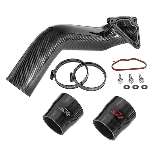 SMY BBC Carbon Fiber Top Mount Intercooler Pipe Subaru 2022-2025 WRX / Ascent / Outback / Legacy