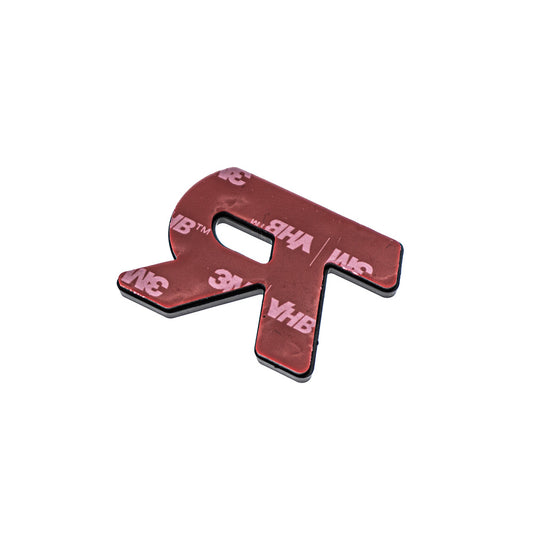 SMY Subaru TR "Tuner Ready" Trunk Badge Black / Red Subaru 2022-2025 WRX