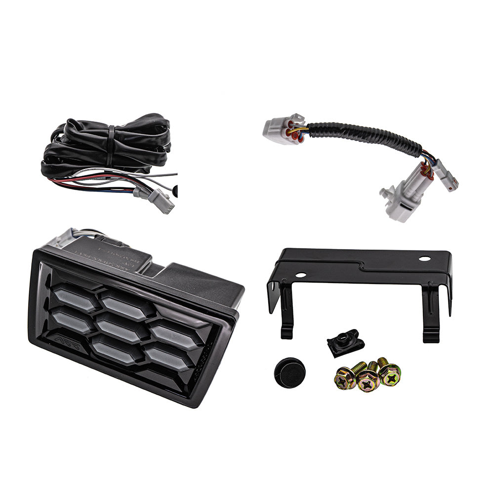 SMY Honeycomb Rear 4th Brake Light White Subaru 2015-2021 WRX / STI - Graveyard Performance