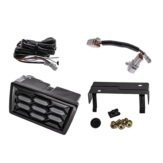 SMY Honeycomb Rear 4th Brake Light White Subaru 2015-2021 WRX / STI - Graveyard Performance