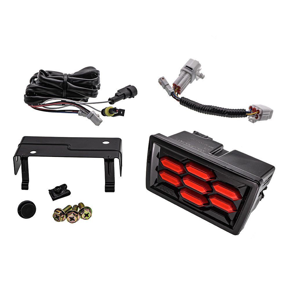 SMY Honeycomb Rear 4th Brake Light Red Subaru 2022-2025 WRX - Graveyard Performance