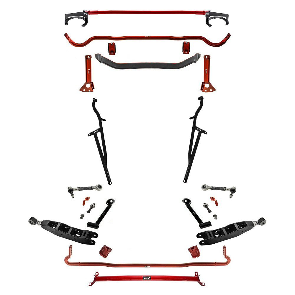 SMY Full Suspension Bracing 12 Part Kit Subaru 2015-2021 STI - Graveyard Performance