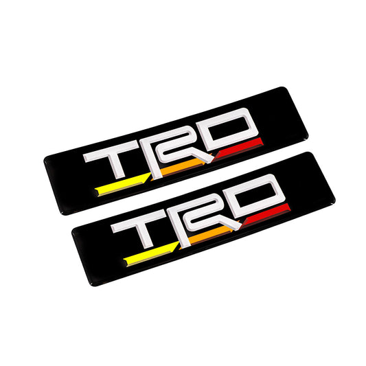 SMY Gel Toyota TRD Emblems for WeatherTech Mats (Pair) - Graveyard Performance