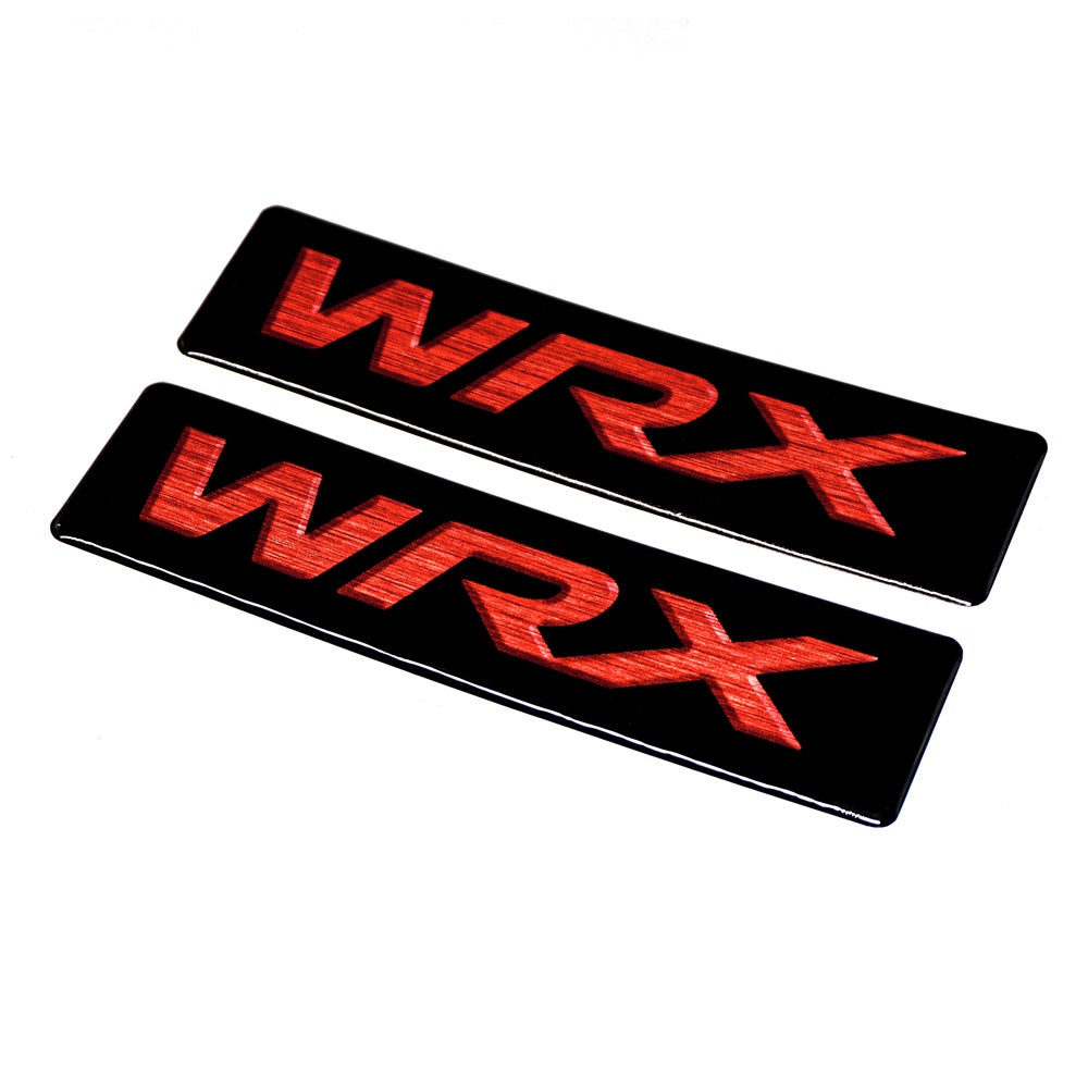 SMY Gel WRX Emblems for WeatherTech Mats (Pair) - Graveyard Performance