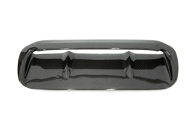 OLM A1 Aggressive Carbon Fiber Full Replacement Hood Scoop - 2015-2021 WRX / STI - Graveyard Performance
