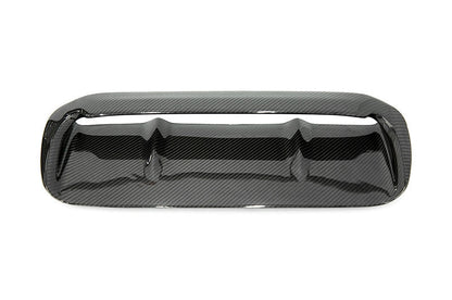 OLM A1 Aggressive Carbon Fiber Full Replacement Hood Scoop - 2015-2021 WRX / STI - Graveyard Performance