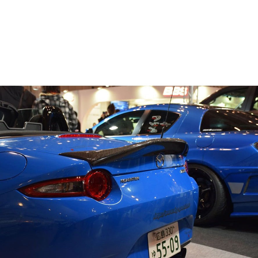 JDMuscle [16+ Mazda Miata ND] Tanso Carbon Fiber Duck Bill V1 - Graveyard Performance